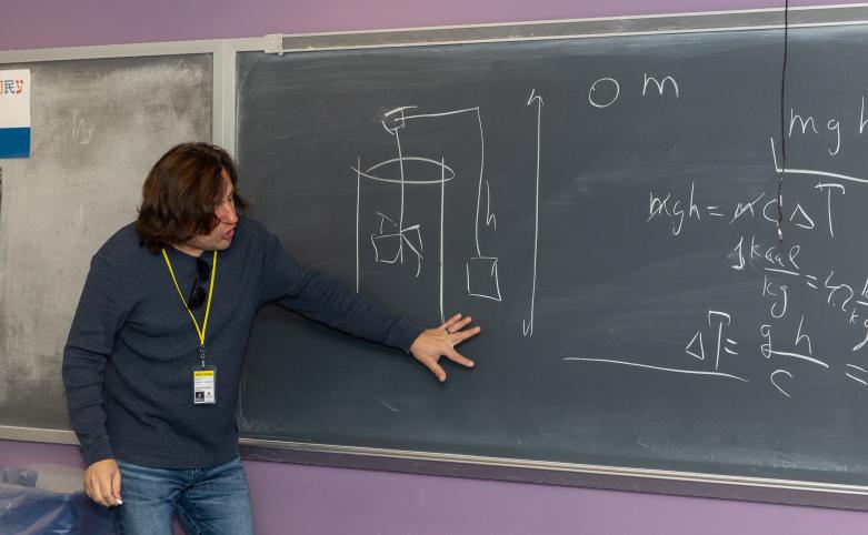 Physics class Physics class